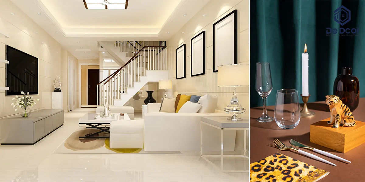 Nội thất chất lượng DeDcor tinh tế và đẳng cấp cho không gian sống