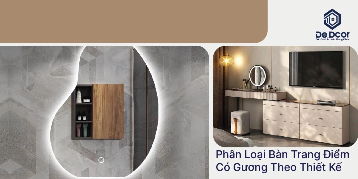 Bàn Trang Điểm Có Gương, Bước Chọn Lựa Hoàn Hảo Cho Không Gian Sống 2025