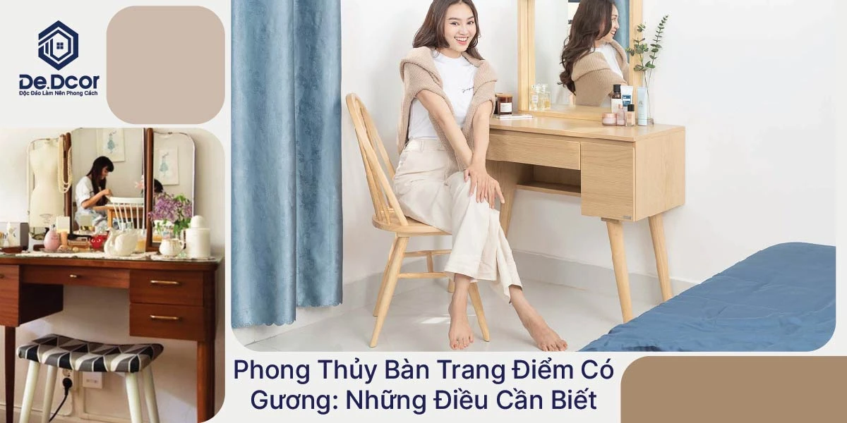 Bàn Trang Điểm Có Gương, Bước Chọn Lựa Hoàn Hảo Cho Không Gian Sống 2025