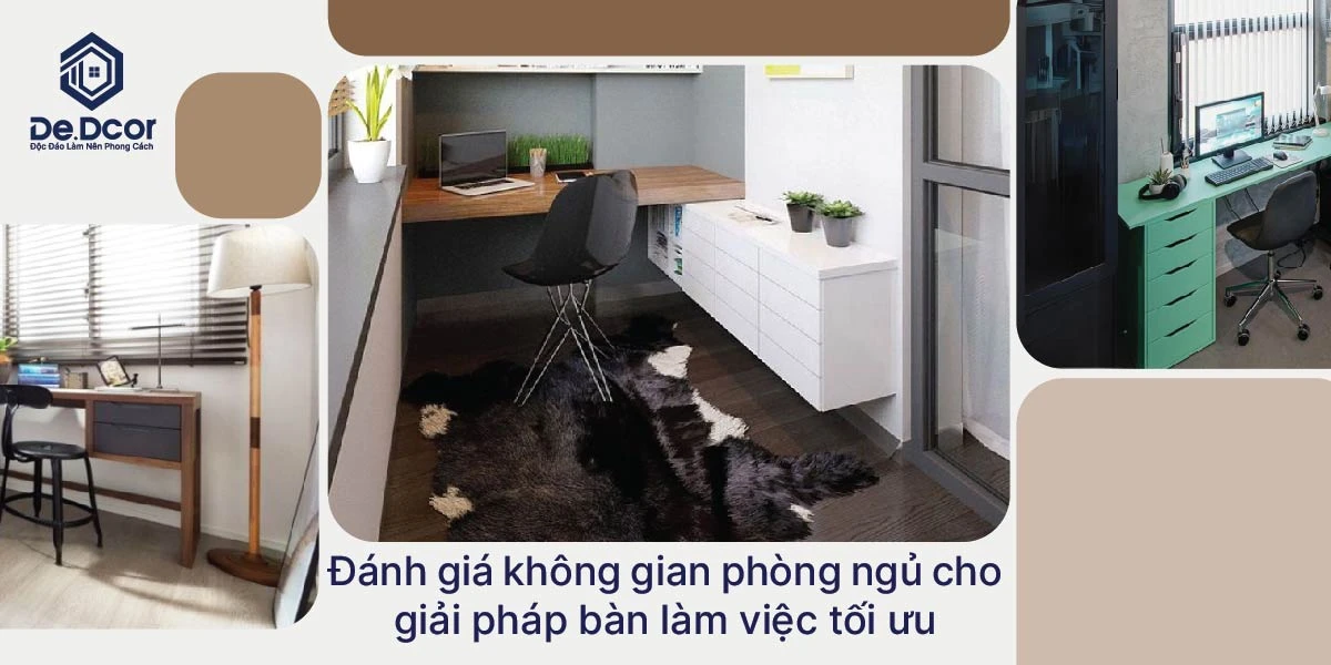 Bí Quyết Bố Trí Bàn Làm Việc Trong Phòng Ngủ Chuyên Nghiệp Năm 2025