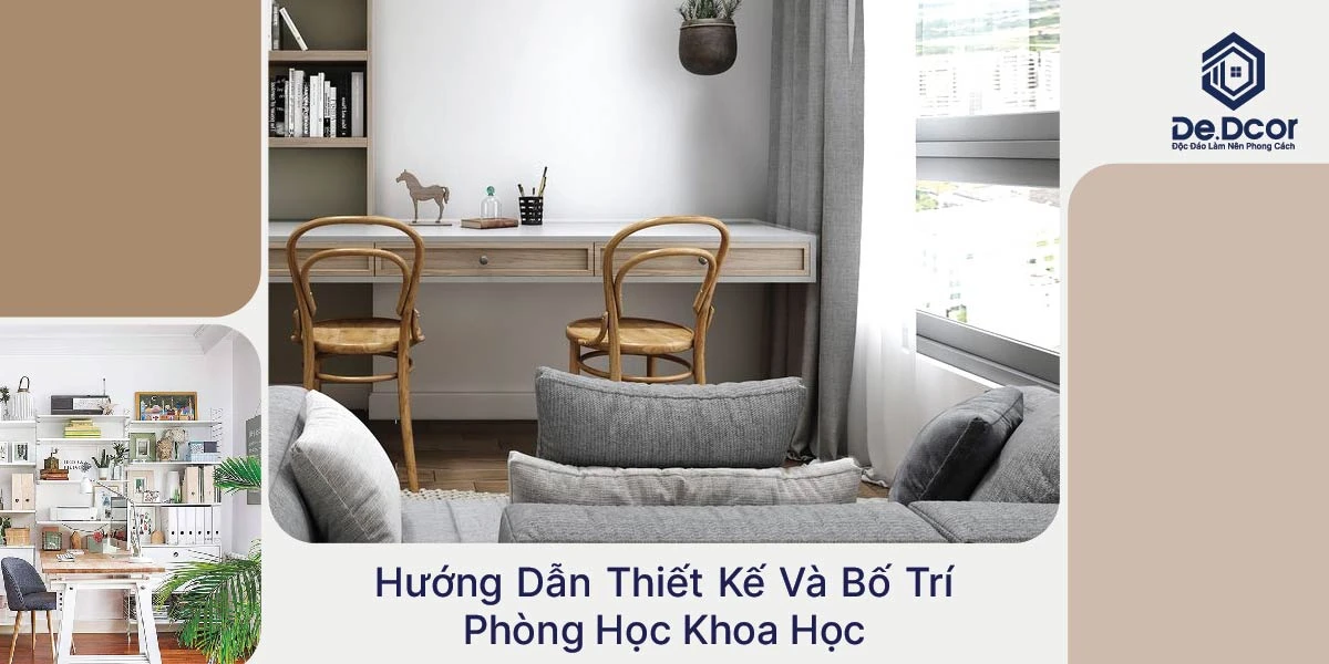 Các Mẫu Phòng Học Đẹp Hiện Đại: Thiết Kế Thông Minh Tối Ưu Không Gian 2025