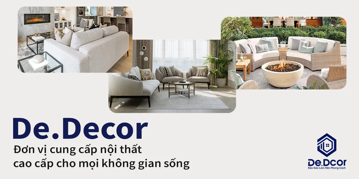 Nội thất trong nhà và nội thất ngoài trời khác nhau như thế nào?