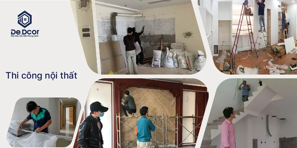 Thi công nội thất trọn gói, giải pháp tiết kiệm chi phí tốt nhất