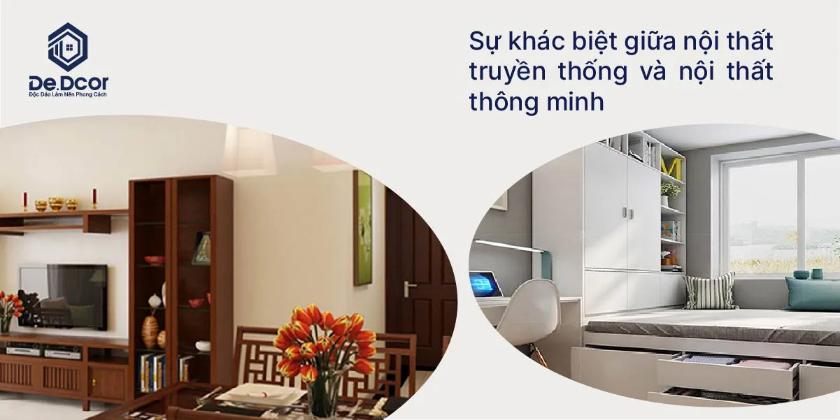 Đồ nội thất thông minh một trong những tối ưu cho không gian sống hiện đại