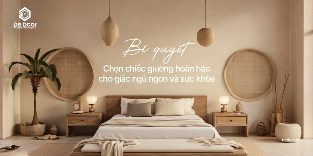 Bí Quyết Chọn Chiếc Giường Hoàn Hảo Cho Giấc Ngủ Ngon Và Sức Khỏe Tối Ưu