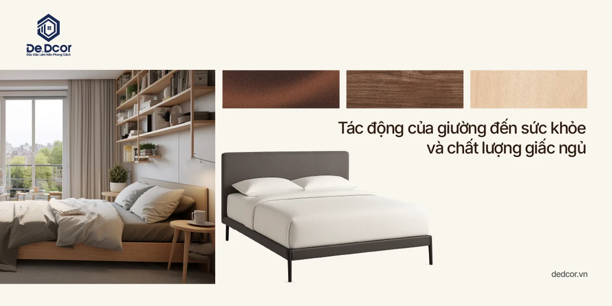 Bí Quyết Chọn Chiếc Giường Hoàn Hảo Cho Giấc Ngủ Ngon Và Sức Khỏe Tối Ưu