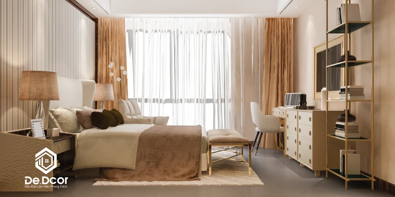 Thiết Kế Phòng Ngủ Master 30m2: 10+ Mẫu Đẳng Cấp & Sang Trọng
