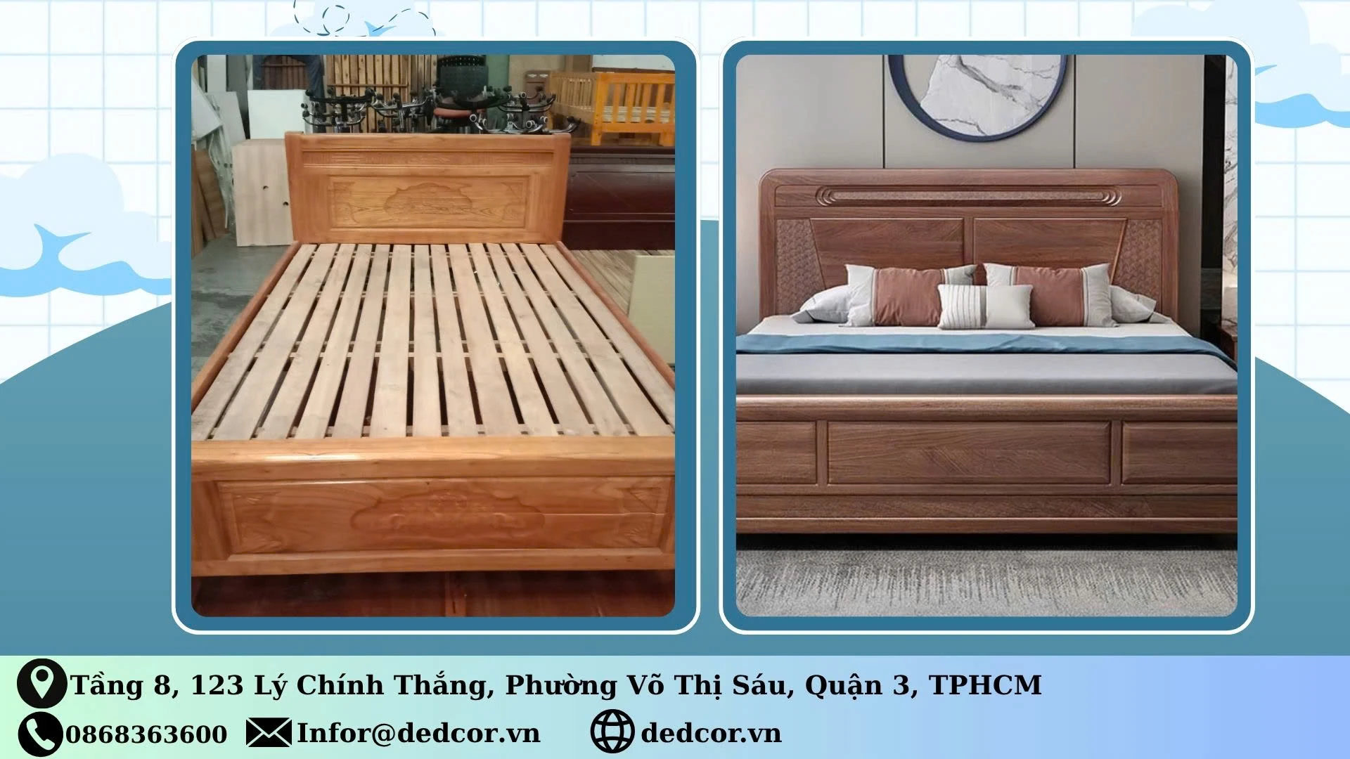 Cẩm Nang Mua Giường Ngủ 2025: Từ A-Z Để Chọn Được Chiếc Giường Hoàn Hảo 2 Cẩm Nang Mua Giường Ngủ 2025: Từ A-Z Để Chọn Được Chiếc Giường Hoàn Hảo