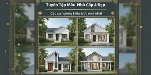 Tuyển tập Mẫu Nhà Cấp 4 Đẹp & Bí Quyết Thiết Kế Nội Thất “Hack” Không Gian 2025