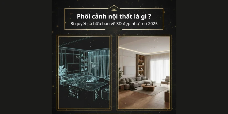 Phối cảnh nội thất là gì? Bí quyết sở hữu bản thiết kế 3D đẹp như mơ (2025)