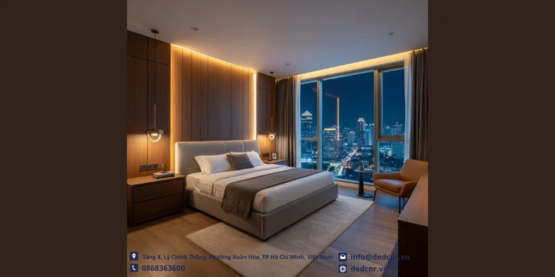 Top 50+ Mẫu Thiết Kế Phòng Ngủ Chung Cư Đẹp & Bí Quyết Trang Trí 2025