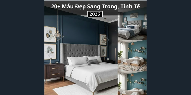 Phòng Ngủ Màu Xanh: 20+ Mẫu Đẹp Sang Trọng, Tinh Tế 2025