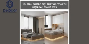 15+ Mẫu Combo Nội Thất Giường Tủ Hiện Đại, Giá Rẻ 2025