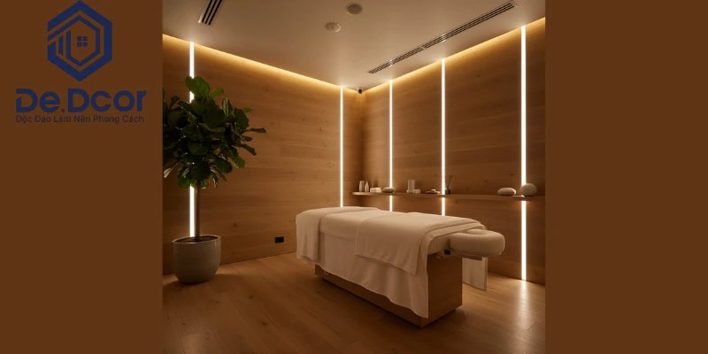 20+ Mẫu Thiết Kế Phòng Spa Đẹp, Hiện Đại, Sang Trọng Nhất 2025