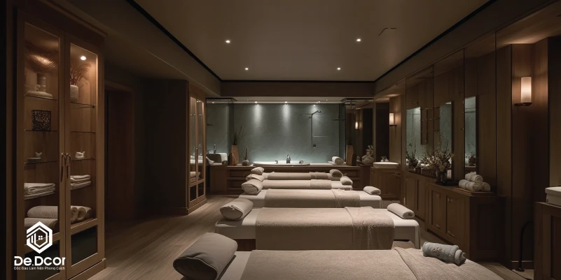 15+ Mẫu Thiết Kế Spa Phong Cách Hàn Quốc 2025: Tinh Tế & “Chữa Lành”