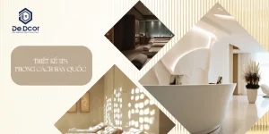 15+ Mẫu Thiết Kế Spa Phong Cách Hàn Quốc 2025: Tinh Tế & “Chữa Lành”