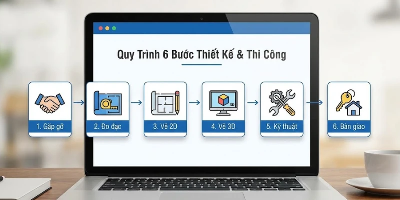 Cẩm nang Thiết kế quán cafe đẹp hút khách: Báo giá & Quy trình chuẩn 2025