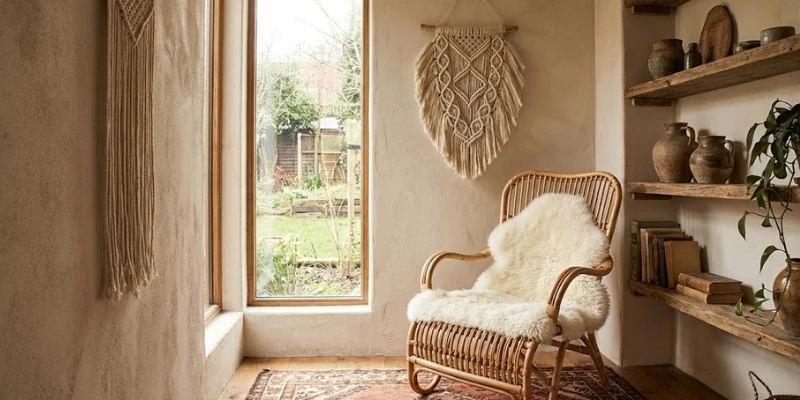 15+ Mẫu Thiết kế Homestay phong cách Bohemian: Tự do, Phóng khoáng & Đậm chất Du mục 2026