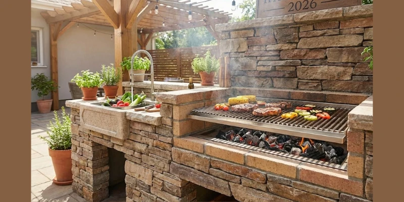 Thiết kế khu vực BBQ Homestay 2026 : Bí quyết tạo "Trái tim" kết nối & Hút khách nhóm 1 Thiết kế khu vực BBQ Homestay 2026 : Bí quyết tạo “Trái tim” kết nối & Hút khách nhóm