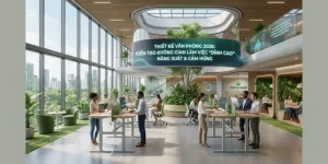 Thiết kế văn phòng 2026: Kiến tạo không gian làm việc “Đỉnh cao” năng suất & Cảm hứng