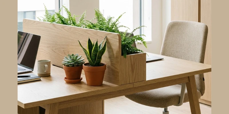 Thiết kế văn phòng xanh (Biophilic): Xả Stress & Tăng năng suất 2026