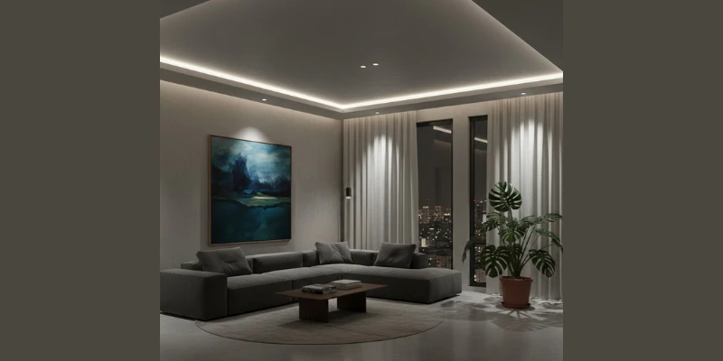 “Ma thuật” Thiết Kế Ánh Sáng Nội Thất: Biến Phòng Khách Thành Lounge