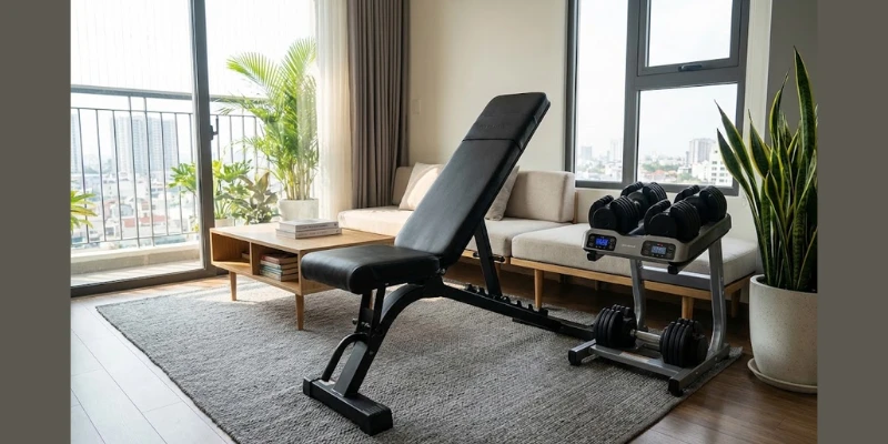 Thiết kế phòng gym tại nhà 2026: Setup Home Gym nhỏ gọn “đốt mỡ” sau Tết