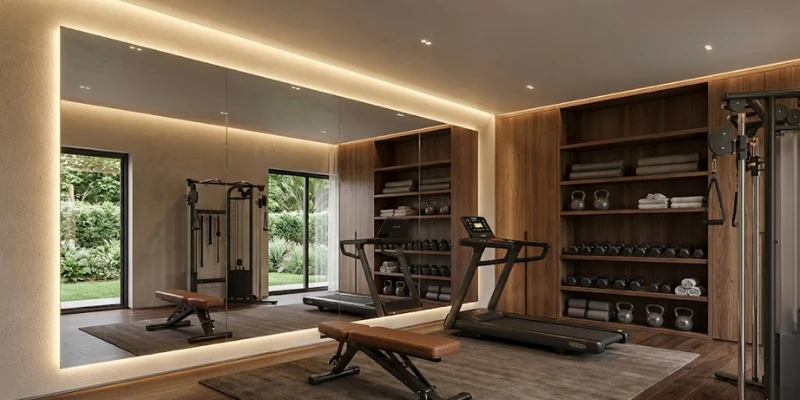 Thiết kế phòng gym tại nhà 2026: Setup Home Gym nhỏ gọn “đốt mỡ” sau Tết