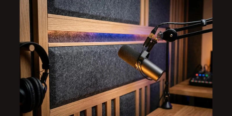 Thiết Kế Phòng Thu Podcast Tại Nhà Chuẩn Quốc Tế 2026