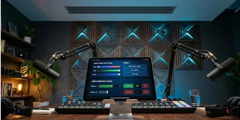 Thiết Kế Phòng Thu Podcast Tại Nhà Chuẩn Quốc Tế 2026