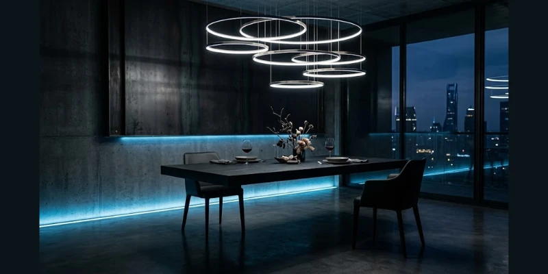 Xu Hướng Thiết Kế Nội Thất Cyber-Elegance: Viễn Tưởng & Thanh Lịch