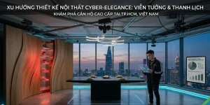 Xu Hướng Thiết Kế Nội Thất Cyber-Elegance: Viễn Tưởng & Thanh Lịch