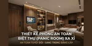 Thiết Kế Phòng An Toàn Biệt Thự (Panic Room) Xa Xỉ