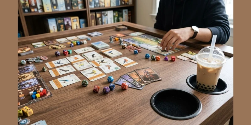 Thiết Kế Quán Cafe Boardgame 2026: Tối Ưu Ánh Sáng & Nội Thất