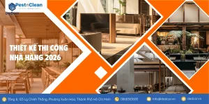 Báo Giá Thiết Kế Nội Thất Và Thi Công Nhà Hàng 2026
