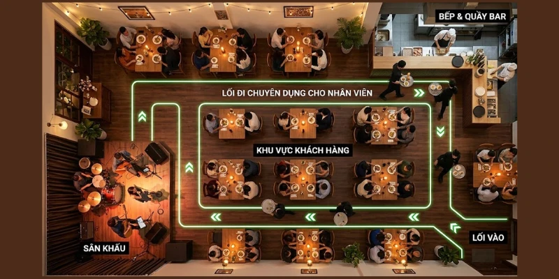 Thiết Kế Nhà Hàng Acoustic & Quán Cafe Nhạc Sống Đỉnh Cao 2026