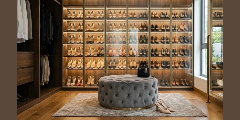 Thiết Kế Walk-in Closet: Phòng Thay Đồ Triệu Đô Kính Thông Minh