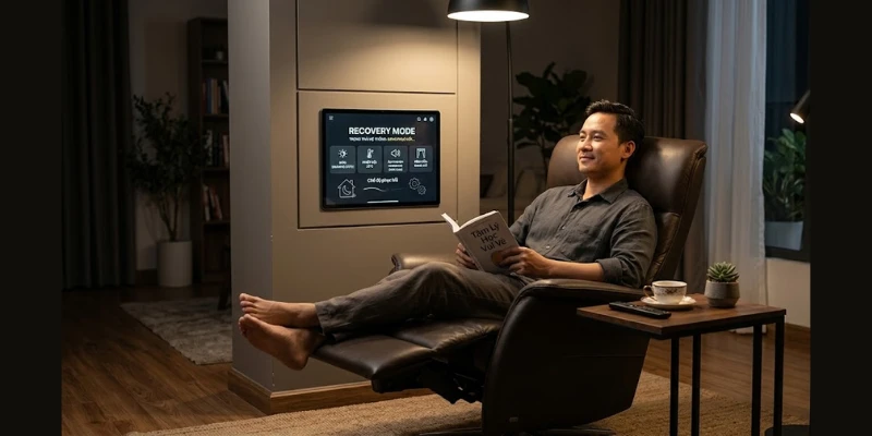 Thiết Kế Smart Penthouse 2026: Nội Thất Cao Cấp Giao Thoa AI