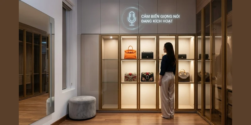 Thiết Kế Smart Penthouse 2026: Nội Thất Cao Cấp Giao Thoa AI