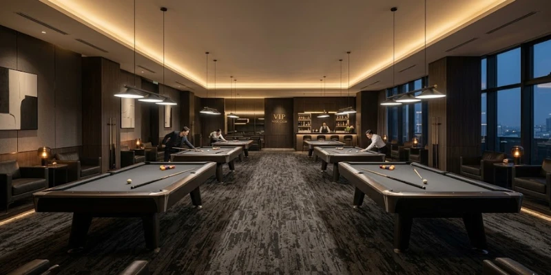 Cuộc “Cách mạng” Billiards 2026: Thiết Kế Quán Bida VIP Chuẩn Lounge