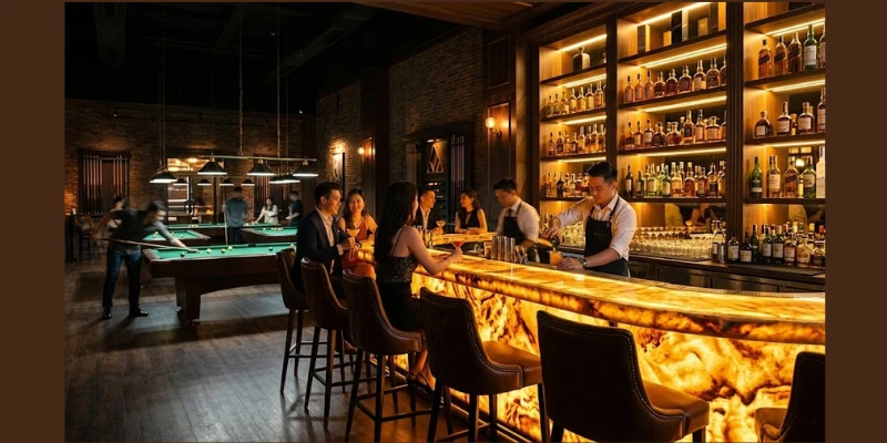 Cuộc “Cách mạng” Billiards 2026: Thiết Kế Quán Bida VIP Chuẩn Lounge