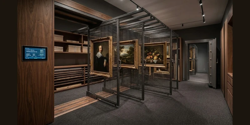Thiết Kế Phòng Bảo Quản Nghệ Thuật: Smart Art Vault Triệu Đô 1 Thiết Kế Phòng Bảo Quản Nghệ Thuật: Smart Art Vault Triệu Đô