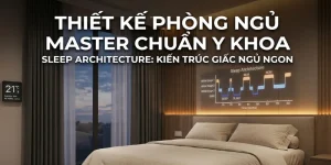 Thiết Kế Phòng Ngủ Master Chuẩn Y Khoa: “Sleep Architecture”