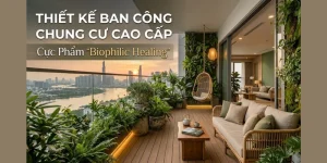 Thiết Kế Ban Công Chung Cư Cao Cấp: Cực Phẩm “Biophilic Healing”