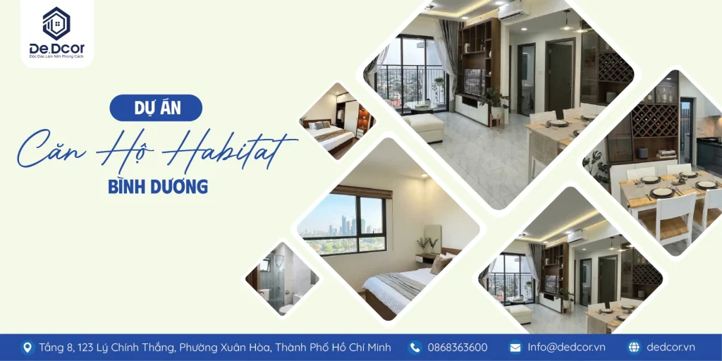 Thiết Kế Căn Hộ Habitat Bình Dương 100m2: Tối Giản & Sang Trọng