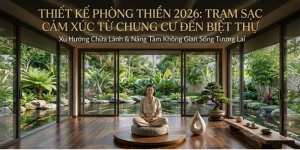 Thiết Kế Phòng Thiền 2026: Trạm Sạc Cảm Xúc Từ Chung Cư Đến Biệt Thự