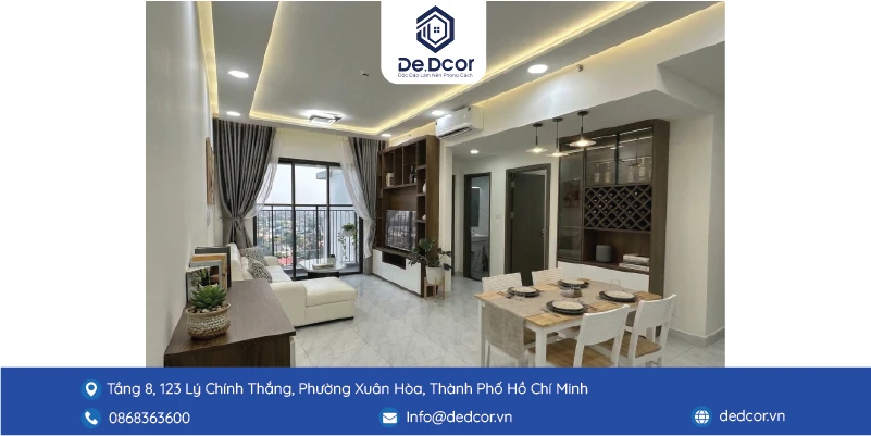Thiết Kế Căn Hộ Habitat Bình Dương 100m2 Tối Giản Sang Trọng