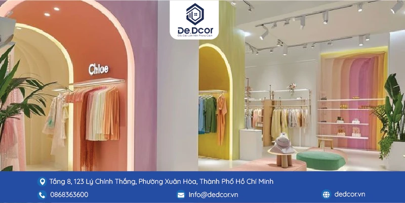 Thiết Kế Shop Thời Trang Trẻ Em: Không Gian Kẹo Ngọt Đốn Tim Mẹ & Bé