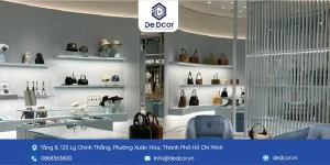 Thiết Kế Shop Túi Thời Trang: Biến Không Gian Thành Showroom Xa Xỉ