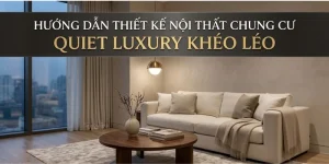 Hướng Dẫn Thiết Kế Nội Thất Chung Cư Quiet Luxury Khéo Léo